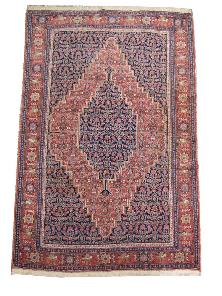 antieke Perzische tapijt